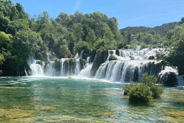Private Krka Waterfalls and Zadar Old Town Tour with Driver-Guide, Up to 8 Guests