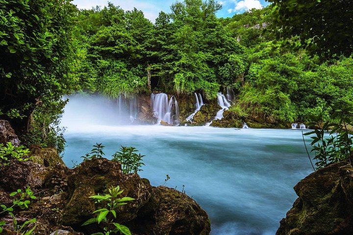 Krka Waterfalls Morning Tour from Zadar with Jadera Booking, Skradin Beach Swim (7/9)