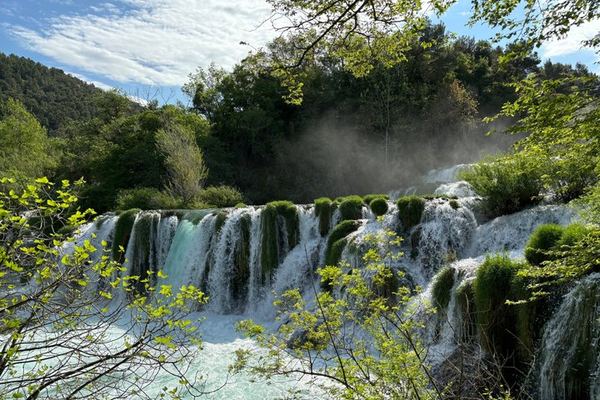Krka Waterfalls and Skradin Afternoon Group Tour from Zadar with Park Entry