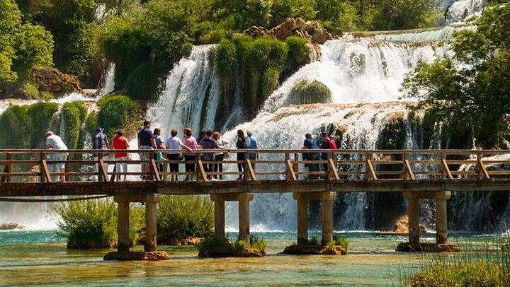 Budget Krka Waterfalls Day Tour from Split with Boat Cruise and Skradin Swim (3/9)