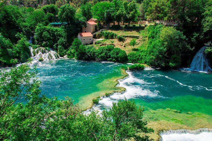 Krka Waterfalls Day Trip from Split with Licensed Guide and Skradin Boat Ride (8/11)