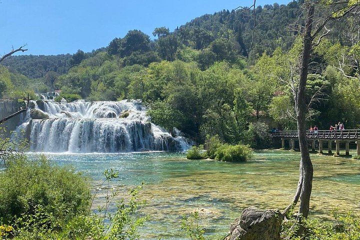 Trogir Old Town Walk and Krka Waterfalls Day Trip from Split with Boat Cruise (8/12)