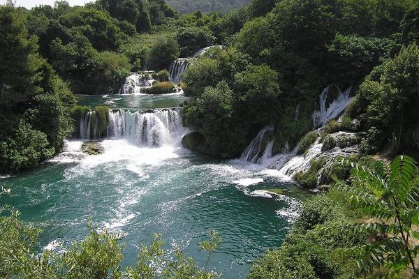Private Krka Waterfalls Day Tour from Split with Sibenik, Trogir or Rak Winery Detour