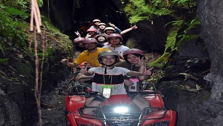 Kuber Bali ATV Single or Tandem Ride with River, Rice Fields, Tunnel and Waterfall (4/12)