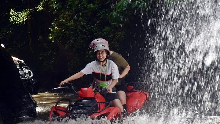 Kuber Bali ATV Single or Tandem Ride with River, Rice Fields, Tunnel and Waterfall (2/12)