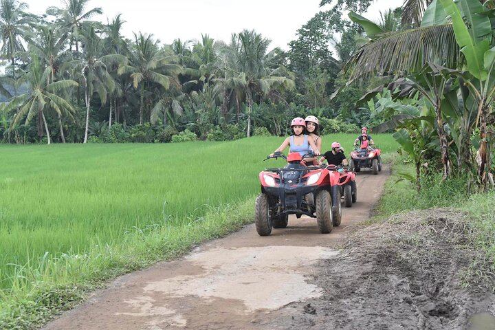 Kuber Bali ATV Single or Tandem Ride with River, Rice Fields, Tunnel and Waterfall (1/12)