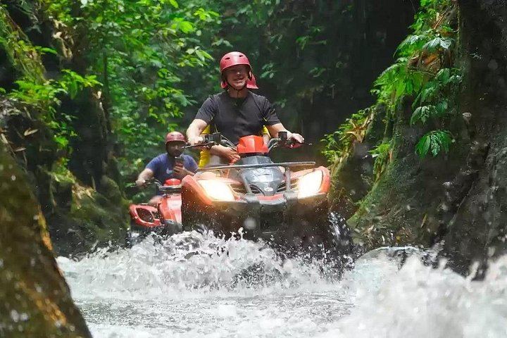 Kuber Bali ATV Single or Tandem Ride with River, Rice Fields, Tunnel and Waterfall (6/12)