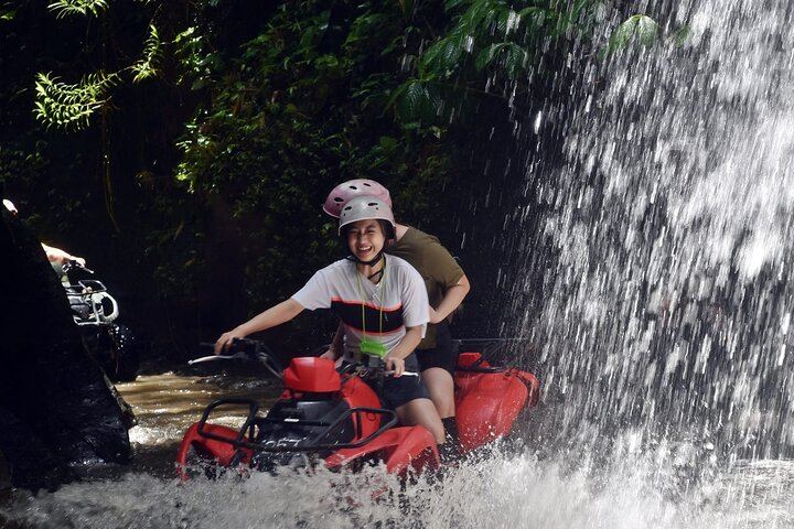 Kuber Bali ATV Single or Tandem Ride with River, Rice Fields, Tunnel and Waterfall (2/12)