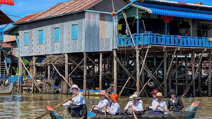 Kulen Mountain and Kampong Phluk Day Tour with Grilled Chicken Picnic and Boat Sunset (1/12)