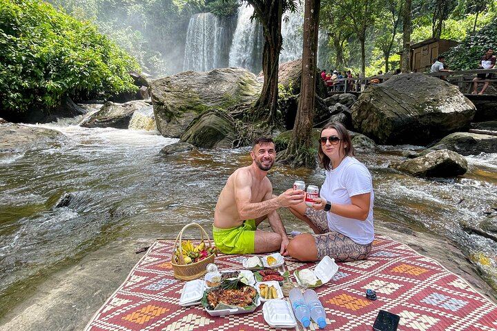 Kulen Mountain and Kampong Phluk Day Tour with Grilled Chicken Picnic and Boat Sunset (3/12)
