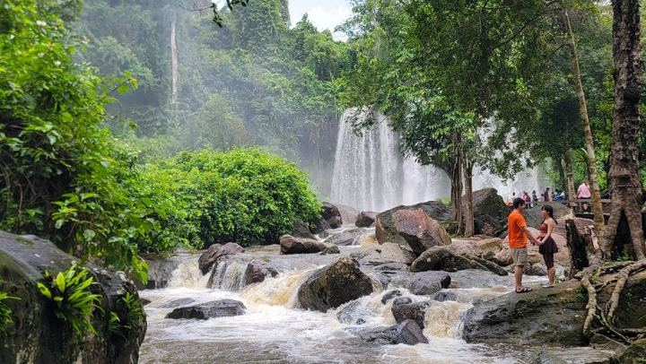 Kulen Mountain Waterfall Tour with Palm Sugar Village, All Tickets and Picnic Lunch (3/12)
