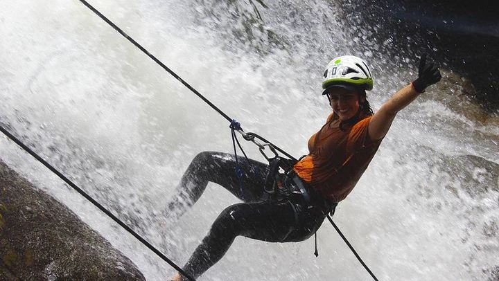 La Cuba Waterfall Rappelling and La Planta Natural Pool, San Luis Day Trip (1/3)