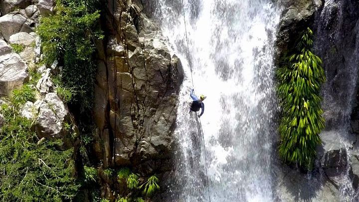 La Cuba Waterfall Rappelling and La Planta Natural Pool, San Luis Day Trip (3/3)