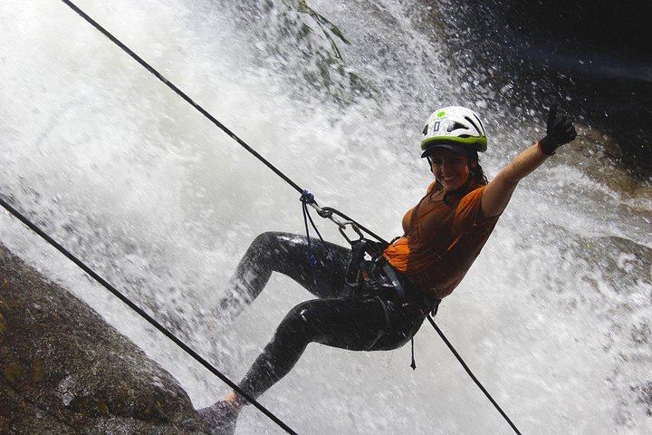 La Cuba Waterfall Rappelling and La Planta Natural Pool, San Luis Day Trip (1/3)