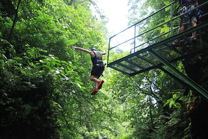Rainforest Falls Two-Waterfall Rappel and Jump Tour with Lunch, La Fortuna (10/12)
