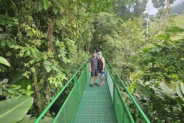 La Fortuna Waterfall Hike of About 530 Steps with Viewpoint and River Swim (11/12)