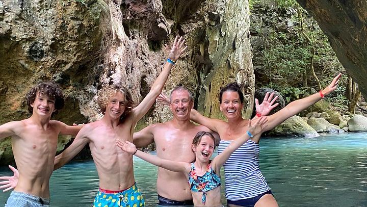 La Leona Waterfall Adventure Hike, Group Tour from Curubande (4/9)
