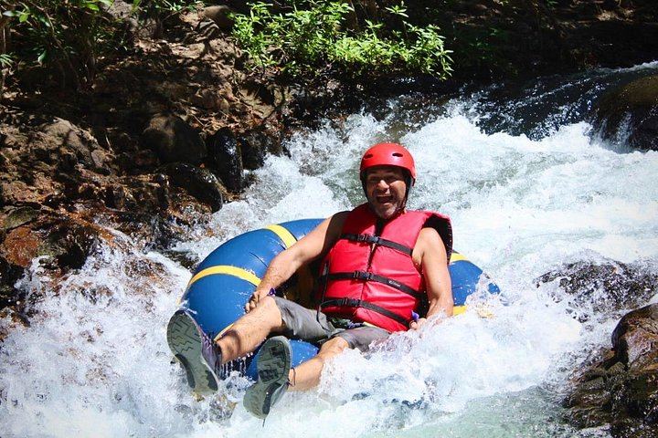 La Leona Waterfall Hike and Colorado River Whitewater Tubing, Curubande (1/8)