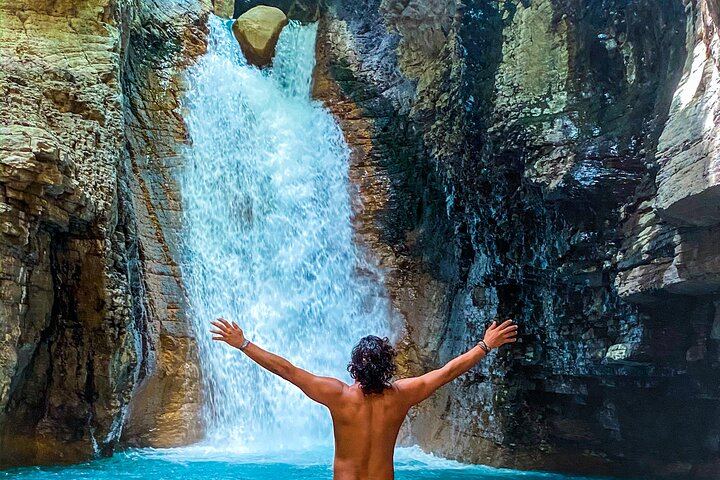 La Leona Waterfall, Cliff Jumping and Colorado River Tubing, Private Tour (10/12)