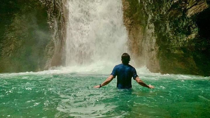 La Leona Waterfall Hike with 4WD Ride and 25 Meter Swim from Curubande (1/12)