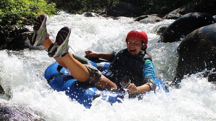 La Leona Waterfall Hike and River Tubing Combo near Rincon de la Vieja (1/8)