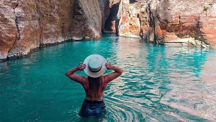 La Leona Waterfall Hike with 4WD Ride and 25 Meter Swim from Curubande (2/12)