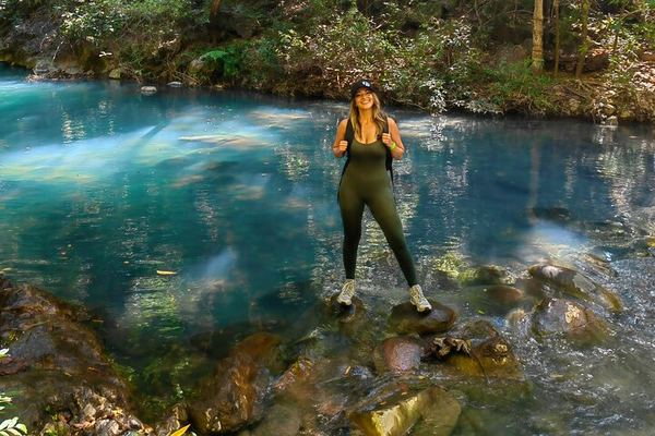 Private La Leona Waterfall Hike for Two or More from Curubande