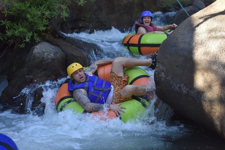 La Leona Waterfall Hike and River Tubing Combo near Rincon de la Vieja (3/8)