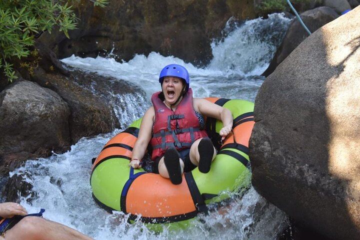 La Leona Waterfall Hike and River Tubing Combo near Rincon de la Vieja (4/8)
