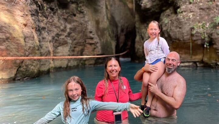 La Leona Waterfall, Lazy River Tubing, Cliff Jumps and Hot Springs Day (2/11)