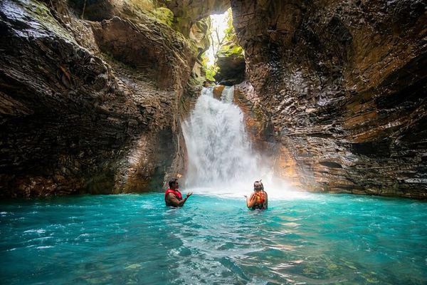 La Leona Waterfall Hike with Lunch, Hotel Pickup and Canyon Swim