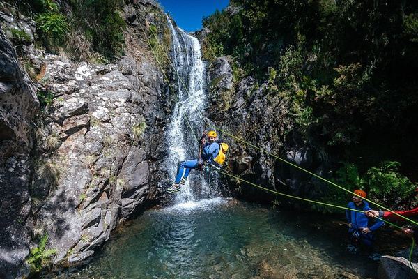 Beginner Canyoning in Madeira with Funchal Pickup at the CR7 Museum, Level 1