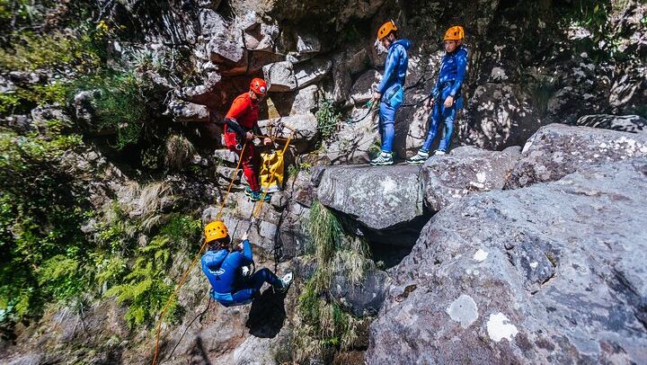 Beginner Canyoning in Madeira with Funchal Pickup at the CR7 Museum, Level 1 (4/6)