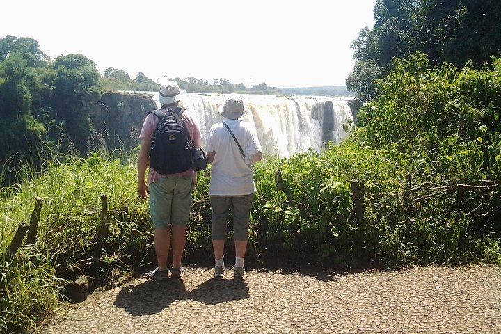 Livingstone and Victoria Falls Combo, Zambia and Zimbabwe Sides with Museum Visit (11/12)