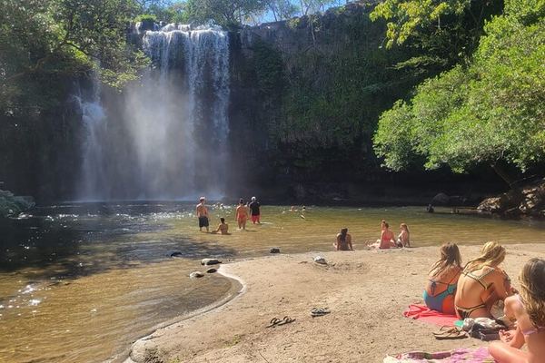 Llanos del Cortés Hidden Pool Swim, Donde Pipe Buffet Lunch and Liberia White City Walk