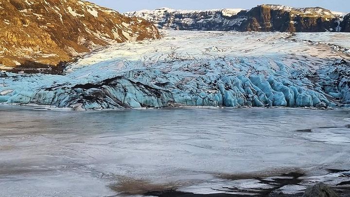 Solheimajokull Glacier Hike and Seljalandsfoss Day Trip with Sky Lagoon Pure Package (3/12)