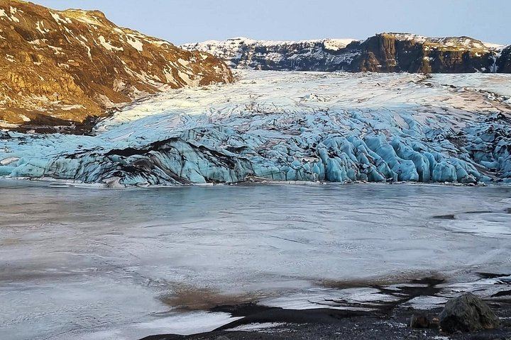 Solheimajokull Glacier Hike and Seljalandsfoss Day Trip with Sky Lagoon Pure Package (3/12)