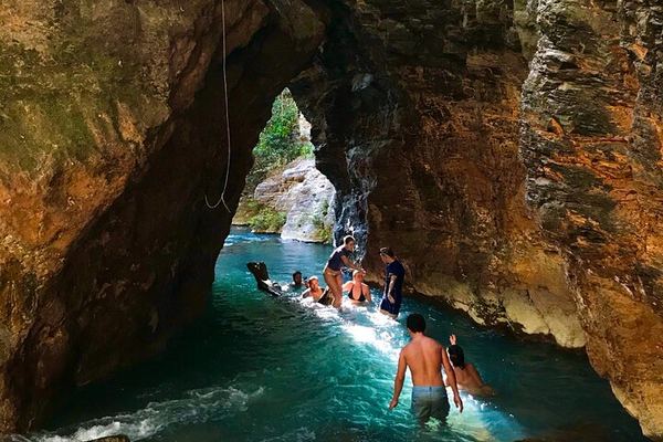 La Leona Waterfall Half-Day Hike with 4WD Truck Ride, Minimum 2 Travelers