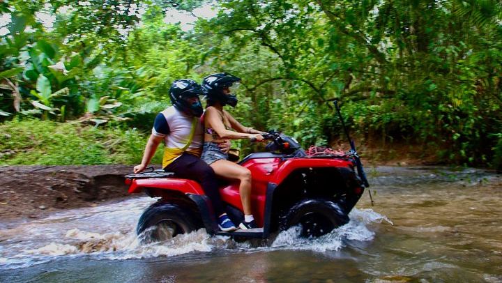 San Antonio de Damas ATV Ride to a Reserve Waterfall Swim, Palm Farm and Costa Rican Meal (3/12)