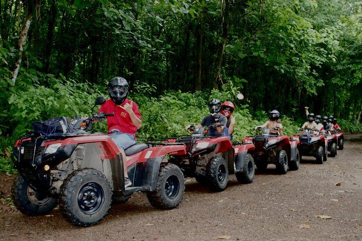 San Antonio de Damas ATV Ride to a Reserve Waterfall Swim, Palm Farm and Costa Rican Meal (1/12)