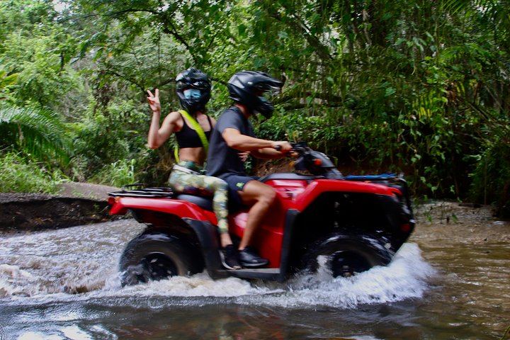 San Antonio de Damas ATV Ride to a Reserve Waterfall Swim, Palm Farm and Costa Rican Meal (9/12)