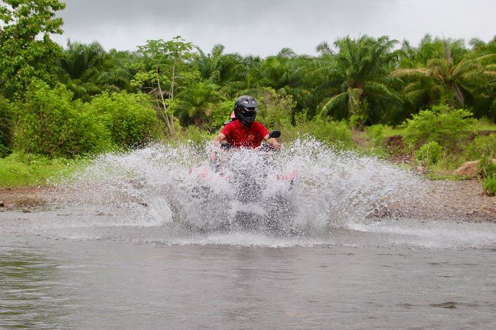 San Antonio de Damas ATV Ride to a Reserve Waterfall Swim, Palm Farm and Costa Rican Meal (5/12)