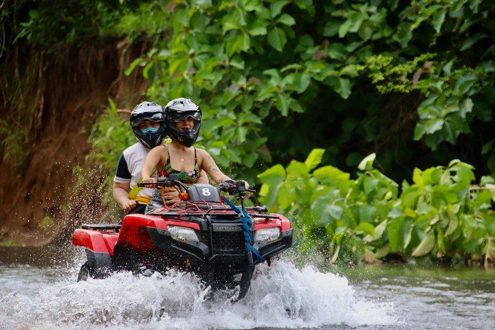 San Antonio de Damas ATV Ride to a Reserve Waterfall Swim, Palm Farm and Costa Rican Meal (2/12)