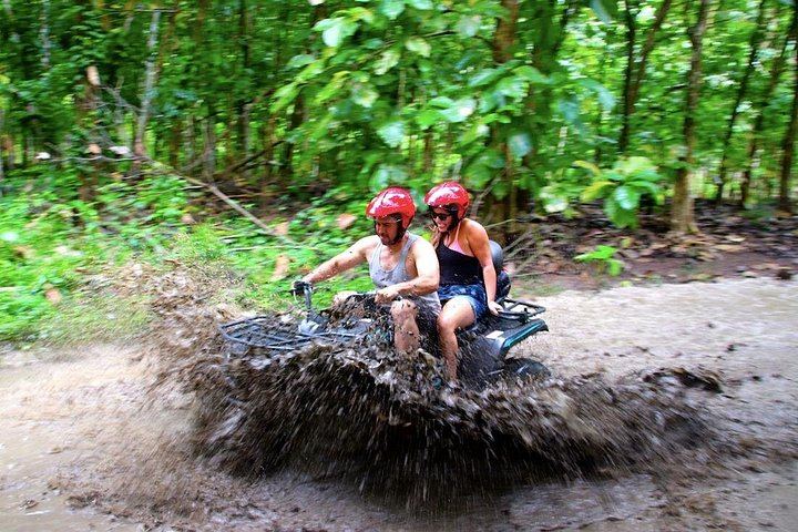 San Antonio de Damas ATV Ride to a Reserve Waterfall Swim, Palm Farm and Costa Rican Meal (11/12)