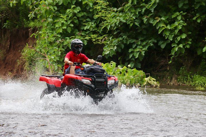 San Antonio de Damas ATV Ride to a Reserve Waterfall Swim, Palm Farm and Costa Rican Meal (8/12)