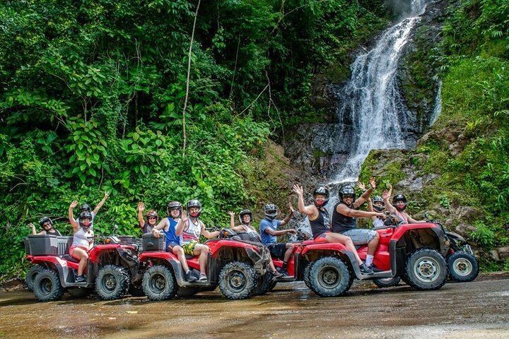 ATV Ride and Rainmaker Park Waterfall Walk near Manuel Antonio, Ranch Meal (1/12)