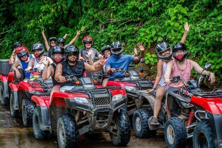 ATV Ride and Rainmaker Park Waterfall Walk near Manuel Antonio, Ranch Meal (2/12)
