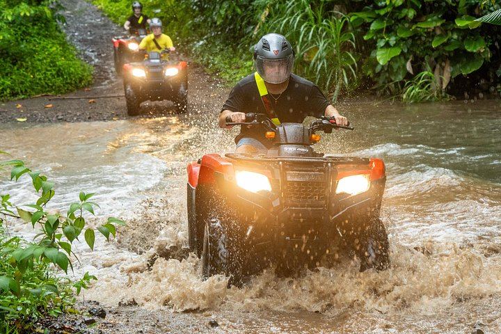 ATV Ride and Rainmaker Park Waterfall Walk near Manuel Antonio, Ranch Meal (12/12)
