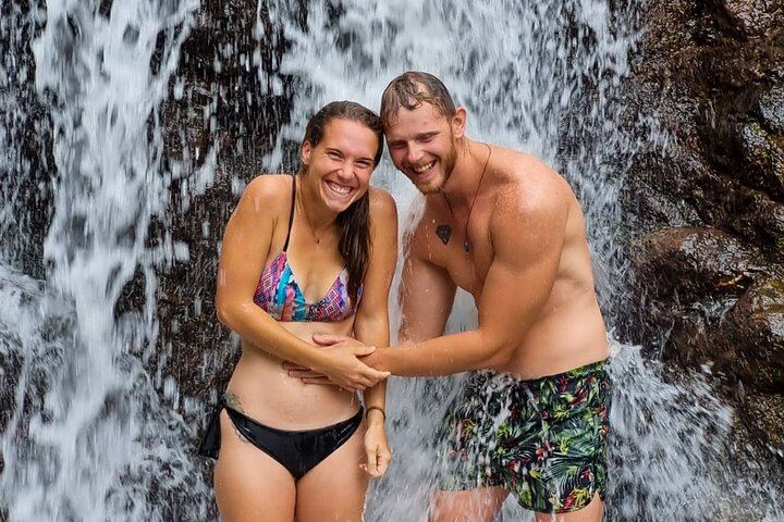 ATV Ride and Rainmaker Park Waterfall Walk near Manuel Antonio, Ranch Meal (9/12)