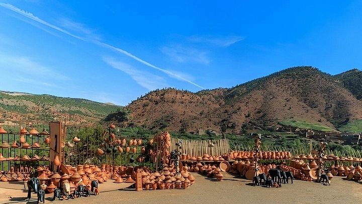 Marrakech Atlas Mountains Day Trip: Ourika Valley, Berber House and Women's Cooperative (4/12)